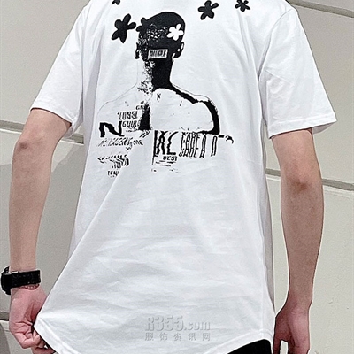 市场上装-T恤-微潮T恤