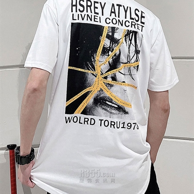 市场上装-T恤-微潮T恤