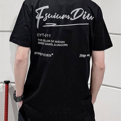 市场上装-T恤-微潮T恤