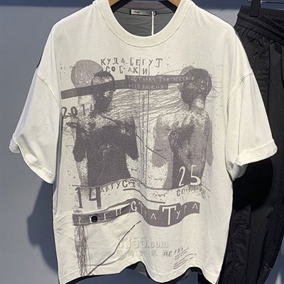 市场上装-T恤-微潮T恤【实拍】