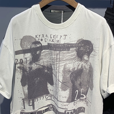 市场上装-T恤-微潮T恤【实拍】