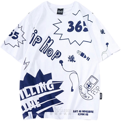 市场上装-T恤-休闲T恤