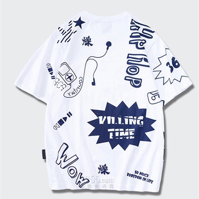 市场上装-T恤-休闲T恤