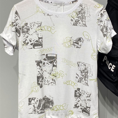 市场上装-T恤-休闲T恤【实拍】