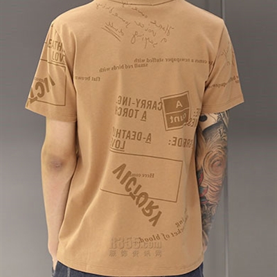 市场上装-T恤-休闲T恤