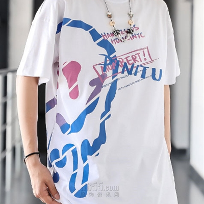 市场上装-T恤-微潮T恤