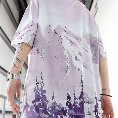 市场上装-T恤-微潮T恤