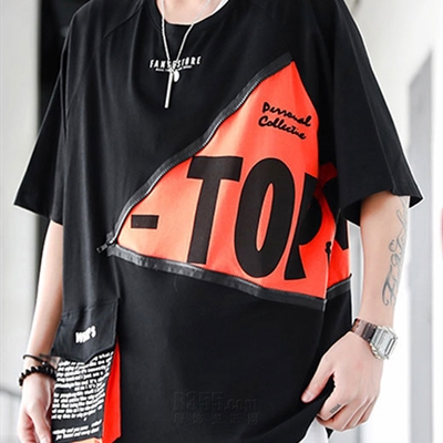 市场上装-T恤-微潮T恤