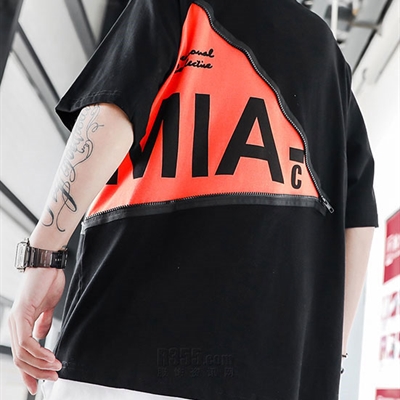 市场上装-T恤-微潮T恤