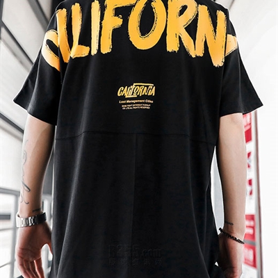 市场上装-T恤-微潮T恤