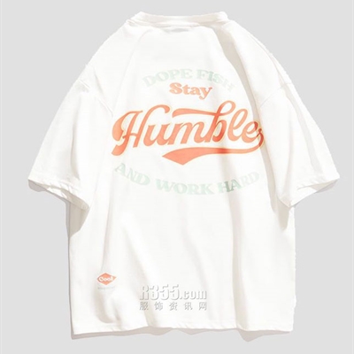 市场上装-T恤-微潮T恤