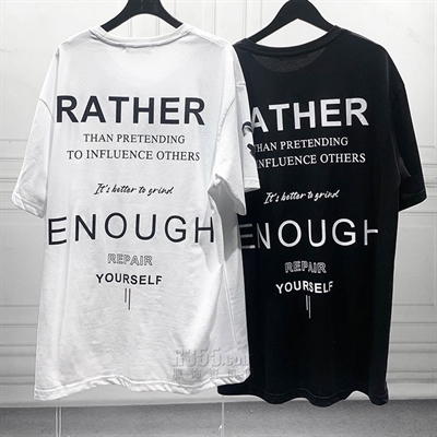 市场上装-T恤-微潮T恤【实拍】