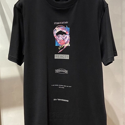 市场上装-T恤-微潮T恤【实拍】