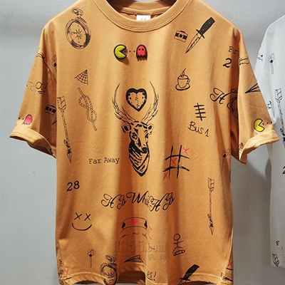 市场上装-T恤-休闲T恤【实拍】