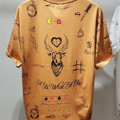 市场上装-T恤-休闲T恤【实拍】