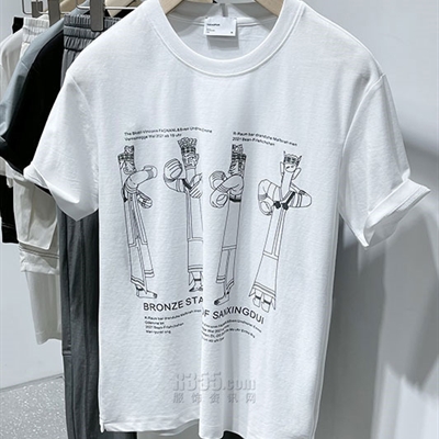 市场上装-T恤-休闲T恤【实拍】