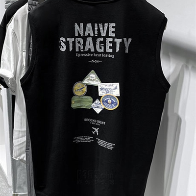 市场上装-T恤-休闲T恤【实拍】