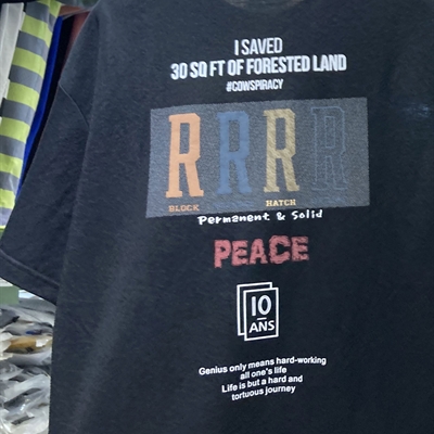 市场上装-T恤-微潮T恤【实拍】