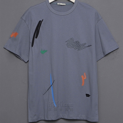 市场上装-T恤-休闲T恤