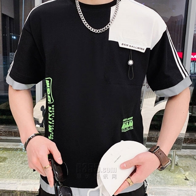 市场上装-T恤-微潮T恤