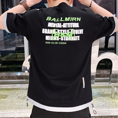 市场上装-T恤-微潮T恤