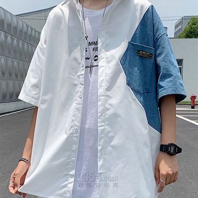 市场上装-衬衫-休闲衬衫