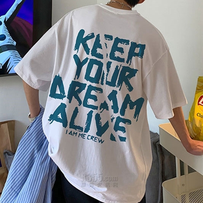 市场上装-T恤-微潮T恤