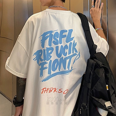 市场上装-T恤-微潮T恤