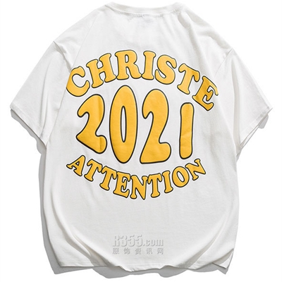 市场上装-T恤-微潮T恤