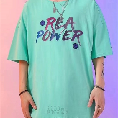 市场上装-T恤-微潮T恤