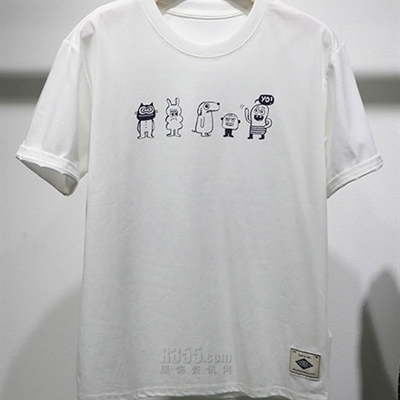 市场上装-T恤-休闲T恤【实拍】