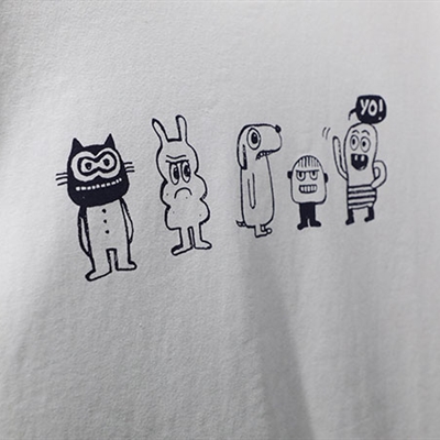 市场上装-T恤-休闲T恤【实拍】