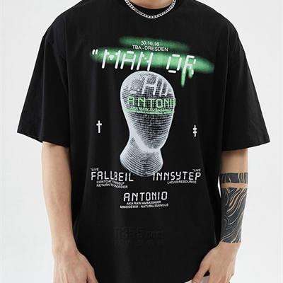 市场上装-T恤-微潮T恤