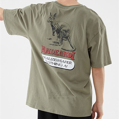 市场上装-T恤-微潮T恤