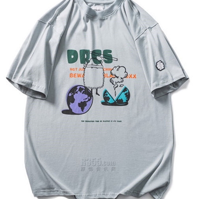 市场上装-T恤-微潮T恤