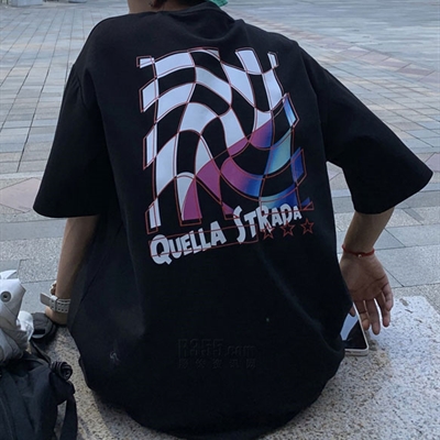 市场上装-T恤-微潮T恤