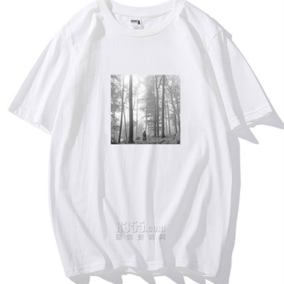 市场上装-T恤-微潮T恤