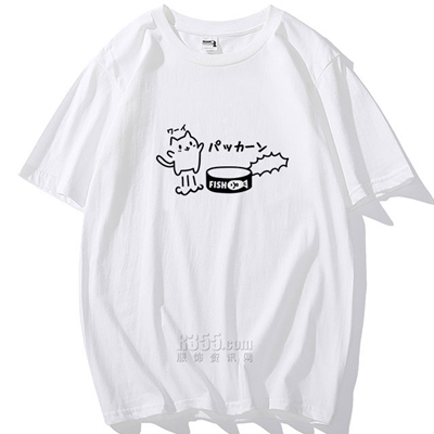 市场上装-T恤-微潮T恤