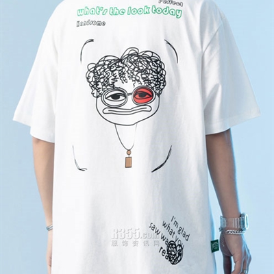 市场上装-T恤-微潮T恤