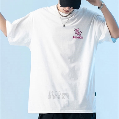 市场上装-T恤-微潮T恤