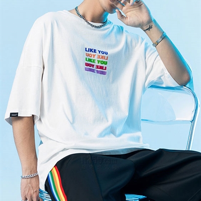 市场上装-T恤-微潮T恤