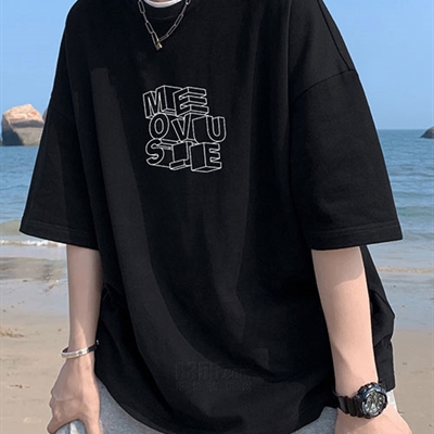 市场上装-T恤-微潮T恤