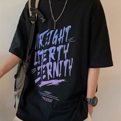 市场上装-T恤-微潮T恤