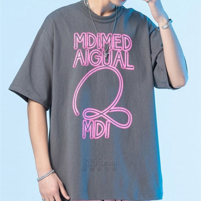 市场上装-T恤-微潮T恤