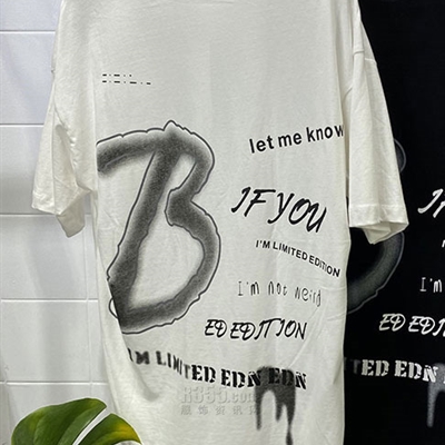 市场上装-T恤-微潮T恤【实拍】