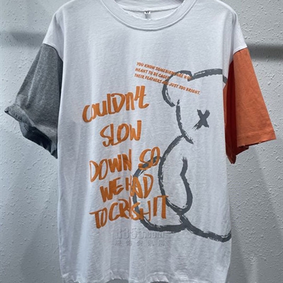 市场上装-T恤-微潮T恤【实拍】