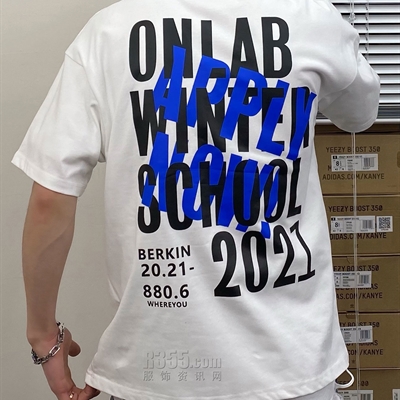 市场上装-T恤-微潮T恤