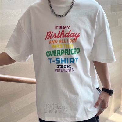 市场上装-T恤-微潮T恤