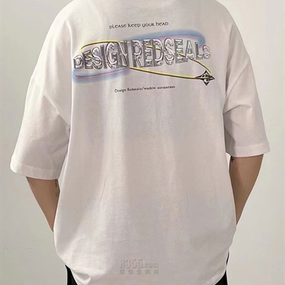 市场上装-T恤-微潮T恤