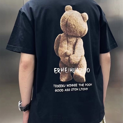 市场上装-T恤-微潮T恤